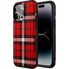 image:imageCasely iPhone 14 Pro Max Case  As if  Red Plaid  Compatible with MagSafe  Bold Protective Design