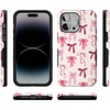 image:imageCasely iPhone 14 Pro Max Case  Lover Girlie  Pink Bows  Bold Protective Design  Compatible with MagSafe