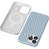 image:imageCasely iPhone 14 Pro Max Case  On the Dot  Blue amp Brown Polka Dot  Compatible with MagSafe  Classic Ultra Slim Design