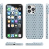 image:imageCasely iPhone 14 Pro Max Case  On the Dot  Blue amp Brown Polka Dot  Compatible with MagSafe  Classic Ultra Slim Design