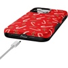 image:imageCasely iPhone 14 Pro Max Case  Peppermint Kiss  Candy Cane  Bold Protective Design  MagSafe Compatible Design