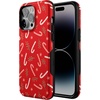 image:imageCasely iPhone 14 Pro Max Case  Peppermint Kiss  Candy Cane  Bold Protective Design  MagSafe Compatible Design