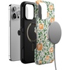 image:imageCasely iPhone 14 Pro Max Case  Pumpkin Patch  Green Vines  Bold Protective Design  MagSafe Compatible Design