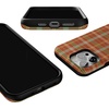 image:imageCasely iPhone 14 Pro Max Case  Spiced Chai  Fall Plaid  Bold Protective Design  MagSafe Compatible Design