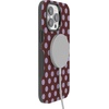 image:imageCasely iPhone 14 Pro Max Case  Spotted in SoHo  Burgundy Polka Dot  Bold Protective Design  Compatible with MagSafe