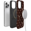 image:imageCasely iPhone 14 Pro Max Case  Teddy Bows  Brown Polka Dot  Bold Protective Design  MagSafe Compatible Design