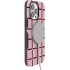 image:imageCasely iPhone 14 Pro Max Case  Uptown Gridlock  Pink Checkerboard  Bold Protective Design  Compatible with MagSafe