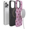 image:imageCasely iPhone 14 Pro Max Case  Very Cherry  Painted Cherries  Bold Protective Design  MagSafe Compatible Design