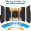 image:imageCasely iPhone 14 Pro Privacy Glass Screen Protector  AntiSpy Tempered Glass Screen ProtectoriPhone 1212 Pro