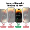 image:imageCasely iPhone 14 Pro Privacy Glass Screen Protector  AntiSpy Tempered Glass Screen ProtectoriPhone 15 Pro