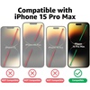 image:imageCasely iPhone 14 Pro Privacy Glass Screen Protector  AntiSpy Tempered Glass Screen ProtectoriPhone 15 Pro Max
