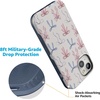 image:imageCasely iPhone 15 Case  Coquette Girlie  Pastel Bows  Bold Protective Design  Compatible with MagSafe