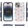 image:imageCasely iPhone 15 Case  Coquette Girlie  Pastel Bows  Bold Protective Design  Compatible with MagSafe