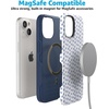 image:imageCasely iPhone 15 Case  Lovebug  Blue Hearts  Bold Protective Design  Compatible with MagSafe