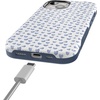 image:imageCasely iPhone 15 Case  Lovebug  Blue Hearts  Bold Protective Design  Compatible with MagSafe