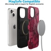 image:imageCasely iPhone 15 Case  Romance Novel  Moody Floral  Bold Protective Design  Compatible with MagSafe