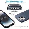 image:imageCasely iPhone 15 Case  Twilight Flora  Moody Monochrome  Bold Protective Design  Compatible with MagSafe