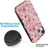 image:imageCasely iPhone 15 Case  Vintage Belle  Floral Toile  Bold Protective Design  MagSafe Compatible Design