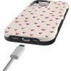 image:imageCasely iPhone 15 Plus Case  Love Letters  Doodle Hearts  Bold Protective Design  MagSafe Compatible Design