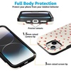 image:imageCasely iPhone 15 Plus Case  Love Letters  Doodle Hearts  Bold Protective Design  MagSafe Compatible Design