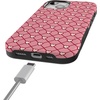 image:imageCasely iPhone 15 Plus Case  Love Locks  Pink Hearts  Bold Protective Design  MagSafe Compatible Design