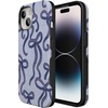 image:imageCasely iPhone 15 Plus Case  Love Me Knot  Blue Bow  Bold Protective Design  MagSafe Compatible Design