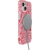 image:imageCasely iPhone 15 Plus Case  Lovebug  Blue Hearts  Compatible with MagSafe  Classic Ultra Slim DesignBlush Garden  Floral Doodle