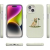 image:imageCasely iPhone 15 Plus Case  Lovebug  Blue Hearts  Compatible with MagSafe  Classic Ultra Slim DesignClubhouse  Golden on the Green