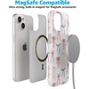 image:imageCasely iPhone 15 Plus Case  Lovebug  Blue Hearts  Compatible with MagSafe  Classic Ultra Slim DesignCoquette Girlie  Pastel Bows