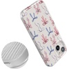 image:imageCasely iPhone 15 Plus Case  Lovebug  Blue Hearts  Compatible with MagSafe  Classic Ultra Slim DesignCoquette Girlie  Pastel Bows