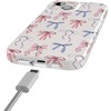 image:imageCasely iPhone 15 Plus Case  Lovebug  Blue Hearts  Compatible with MagSafe  Classic Ultra Slim DesignCoquette Girlie  Pastel Bows