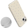 image:imageCasely iPhone 15 Plus Case  Lovebug  Blue Hearts  Compatible with MagSafe  Classic Ultra Slim DesignIm Yours  Tiny Hearts