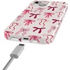 image:imageCasely iPhone 15 Plus Case  Lovebug  Blue Hearts  Compatible with MagSafe  Classic Ultra Slim DesignLover Girlie  Pink Bows
