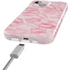 image:imageCasely iPhone 15 Plus Case  Lovebug  Blue Hearts  Compatible with MagSafe  Classic Ultra Slim DesignSealed with a Kiss  Pink Lipstick