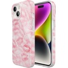 image:imageCasely iPhone 15 Plus Case  Lovebug  Blue Hearts  Compatible with MagSafe  Classic Ultra Slim DesignSealed with a Kiss  Pink Lipstick