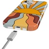 image:imageCasely iPhone 15 Plus Case  Lovebug  Blue Hearts  Compatible with MagSafe  Classic Ultra Slim DesignShine On  Retro Sunset
