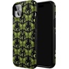 image:imageCasely iPhone 15 Plus Case  Mystic Moths  Green Twilight  Bold Protective Design  MagSafe Compatible Design