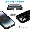 image:imageCasely iPhone 15 Plus Case  On the Dot  Black Polka Dot  Bold Protective Design  Compatible with MagSafe