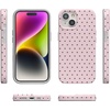 image:imageCasely iPhone 15 Plus Case  On the Dot  Pink amp Brown Polka Dot  Compatible with MagSafe  Classic Ultra Slim Design