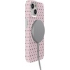 image:imageCasely iPhone 15 Plus Case  On the Dot  Pink amp Brown Polka Dot  Compatible with MagSafe  Classic Ultra Slim Design