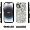 image:imageCasely iPhone 15 Plus Case  Sage Garden  Green Floral  Bold Protective Design  Compatible with MagSafe