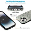 image:imageCasely iPhone 15 Plus Case  Sage Garden  Green Floral  Bold Protective Design  Compatible with MagSafe