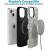 image:imageCasely iPhone 15 Plus Case  Sage Garden  Green Floral  Bold Protective Design  Compatible with MagSafe