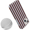 image:imageCasely iPhone 15 Plus Case  Sunday in Brooklyn  Chocolate Blue Stripes  Compatible with MagSafe  Classic Ultra Slim Design