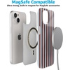 image:imageCasely iPhone 15 Plus Case  Sunday in Brooklyn  Chocolate Blue Stripes  Compatible with MagSafe  Classic Ultra Slim Design