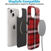 image:imageCasely iPhone 15 Plus Case  Weve Peaked  Aprs Ski Mountains  Compatible with MagSafe  Classic Ultra Slim DesignAs if  Red Plaid