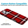 image:imageCasely iPhone 15 Plus Case  Weve Peaked  Aprs Ski Mountains  Compatible with MagSafe  Classic Ultra Slim DesignAs if  Red Plaid