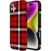 image:imageCasely iPhone 15 Plus Case  Weve Peaked  Aprs Ski Mountains  Compatible with MagSafe  Classic Ultra Slim DesignAs if  Red Plaid