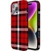 image:imageCasely iPhone 15 Plus Case  Weve Peaked  Aprs Ski Mountains  Compatible with MagSafe  Classic Ultra Slim DesignAs if  Red Plaid