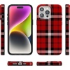 image:imageCasely iPhone 15 Plus Case  Weve Peaked  Aprs Ski Mountains  Compatible with MagSafe  Classic Ultra Slim DesignAs if  Red Plaid